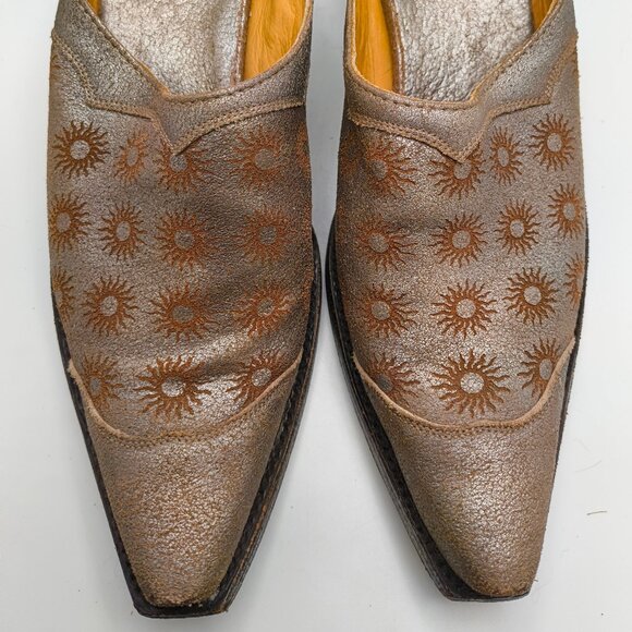 Old Gringo Pewter Mules, size 8.5B - Picture 6 of 6